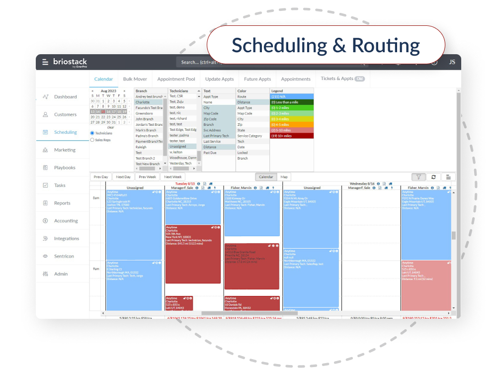 screenshot of Briostack