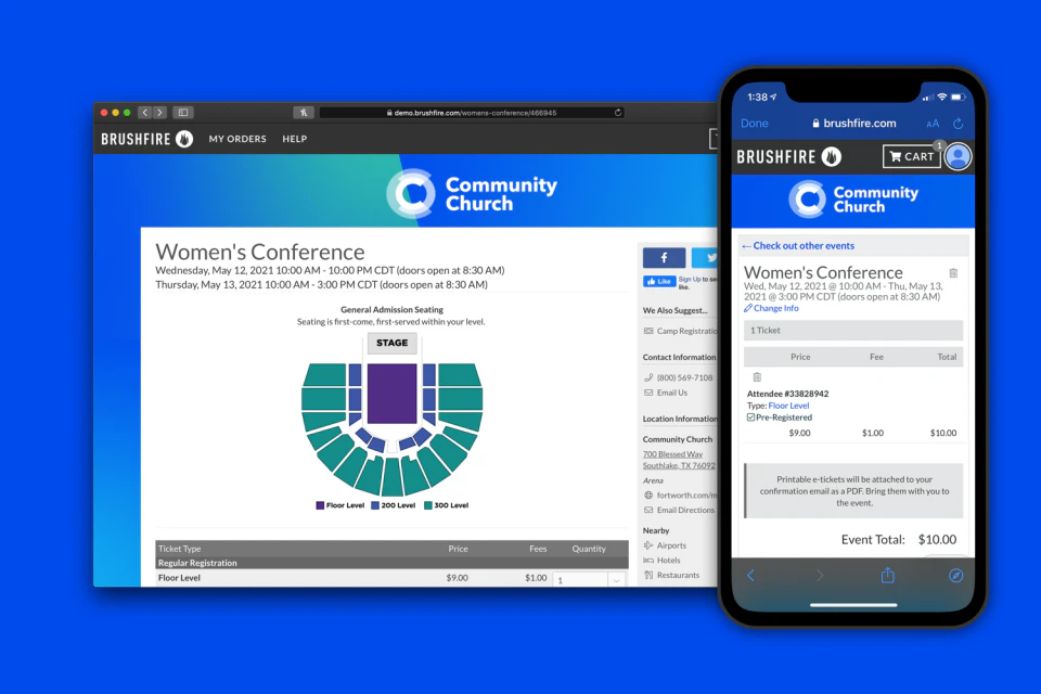 screenshot of Brushfire