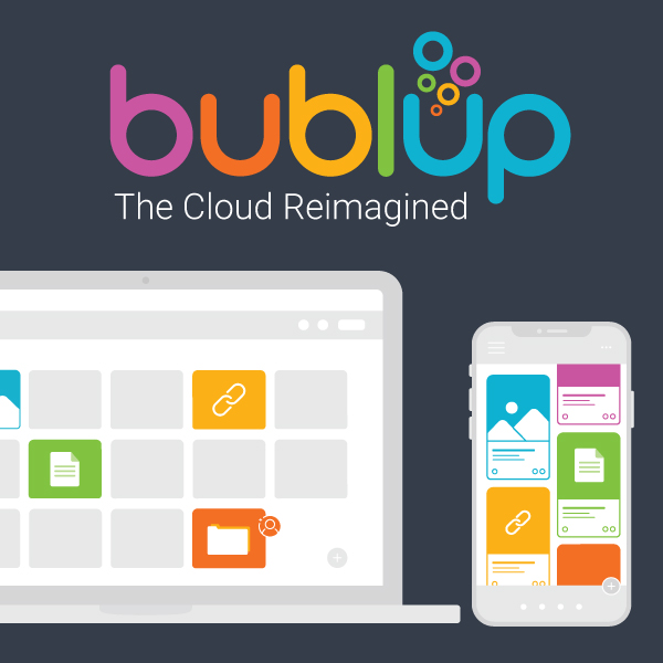 screenshot of Bublup