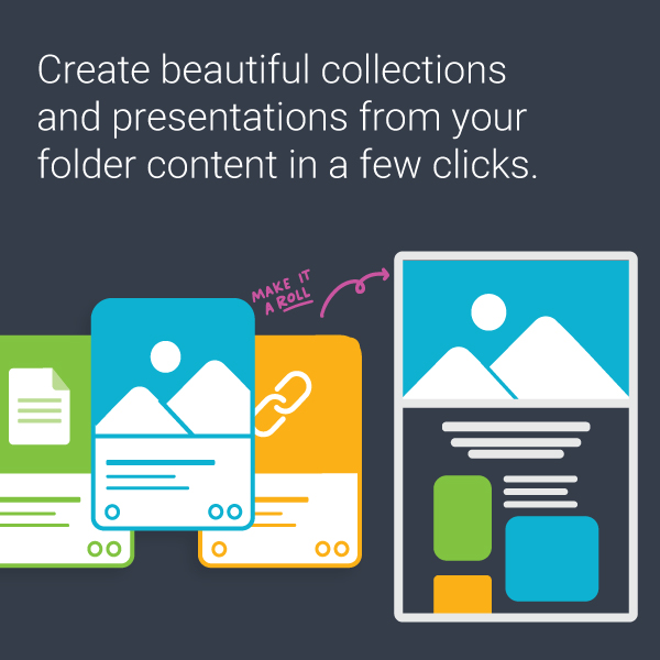 screenshot of Bublup