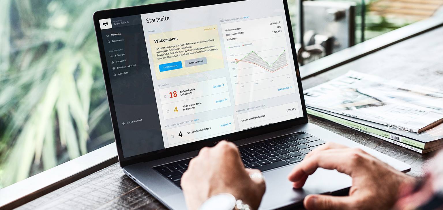 screenshot of BuchhaltungsButler