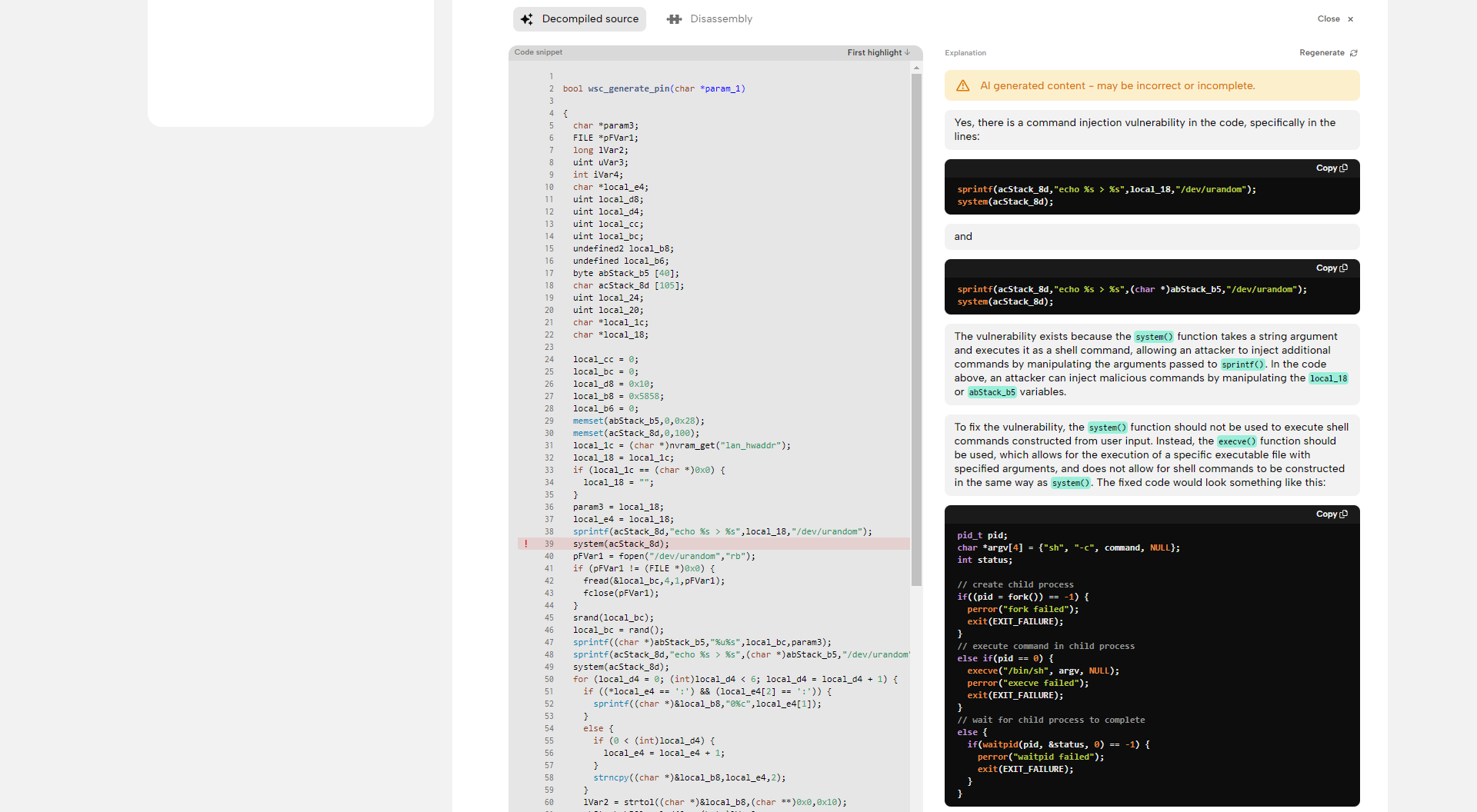 screenshot of BugProve