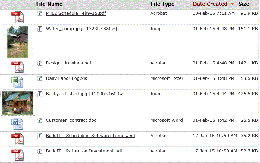 screenshot of BuildIT