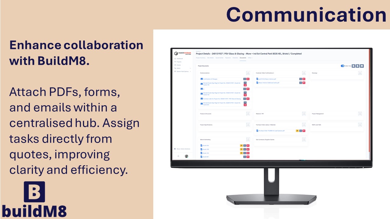 screenshot of BuildM8