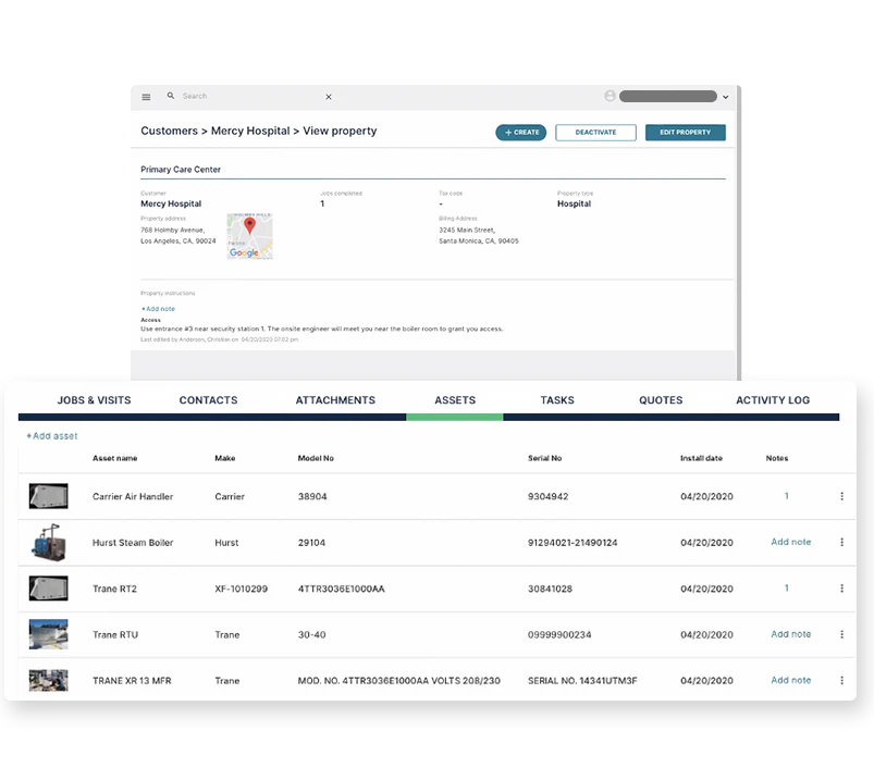 screenshot of BuildOps