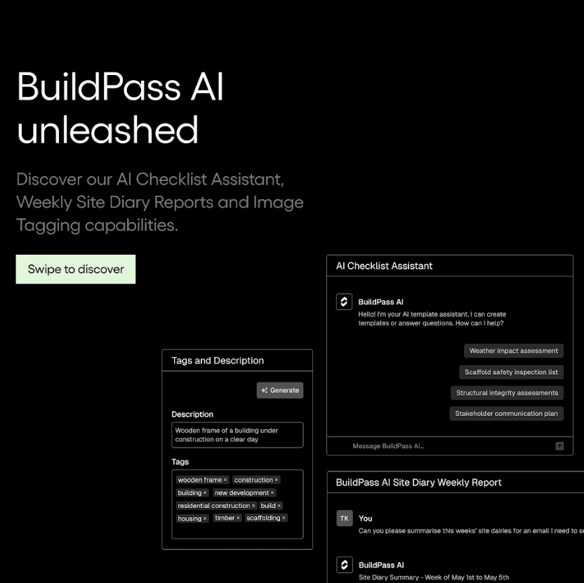 screenshot of BuildPass