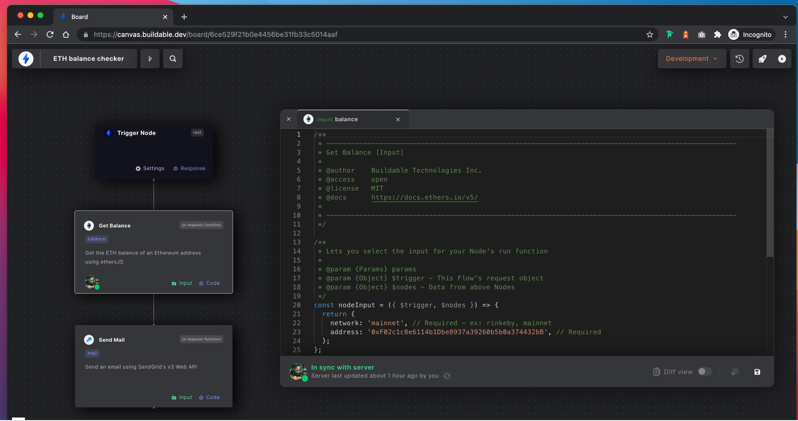 screenshot of Buildable