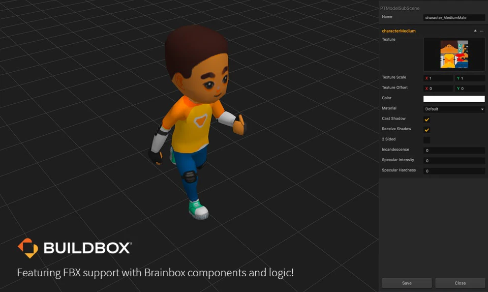 screenshot of Buildbox