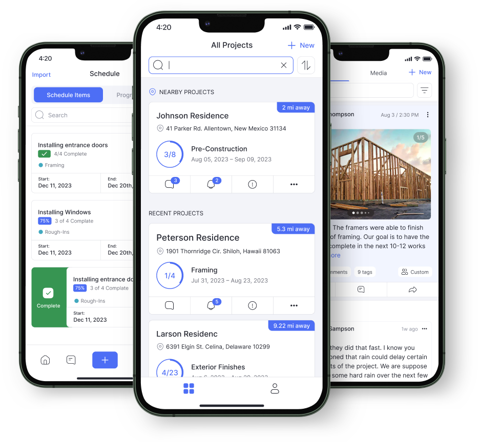 screenshot of BuilderPad