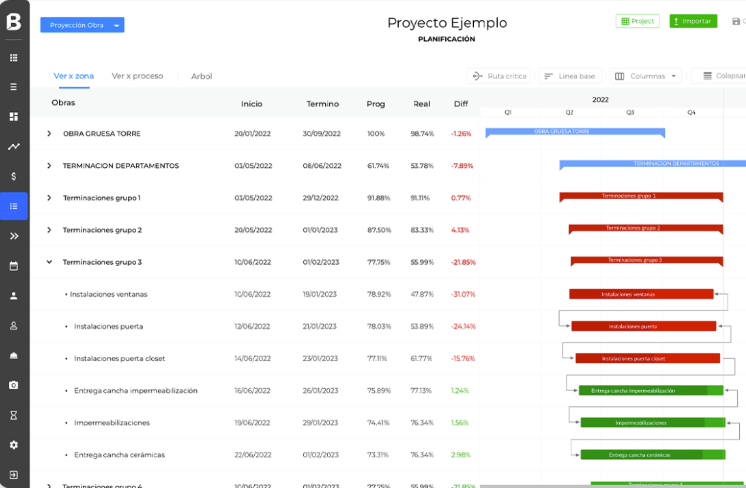 screenshot of Builder