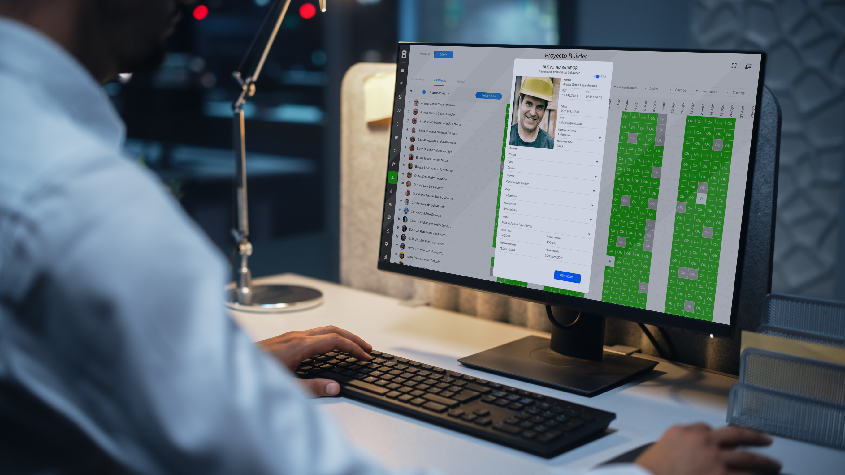 screenshot of Builder