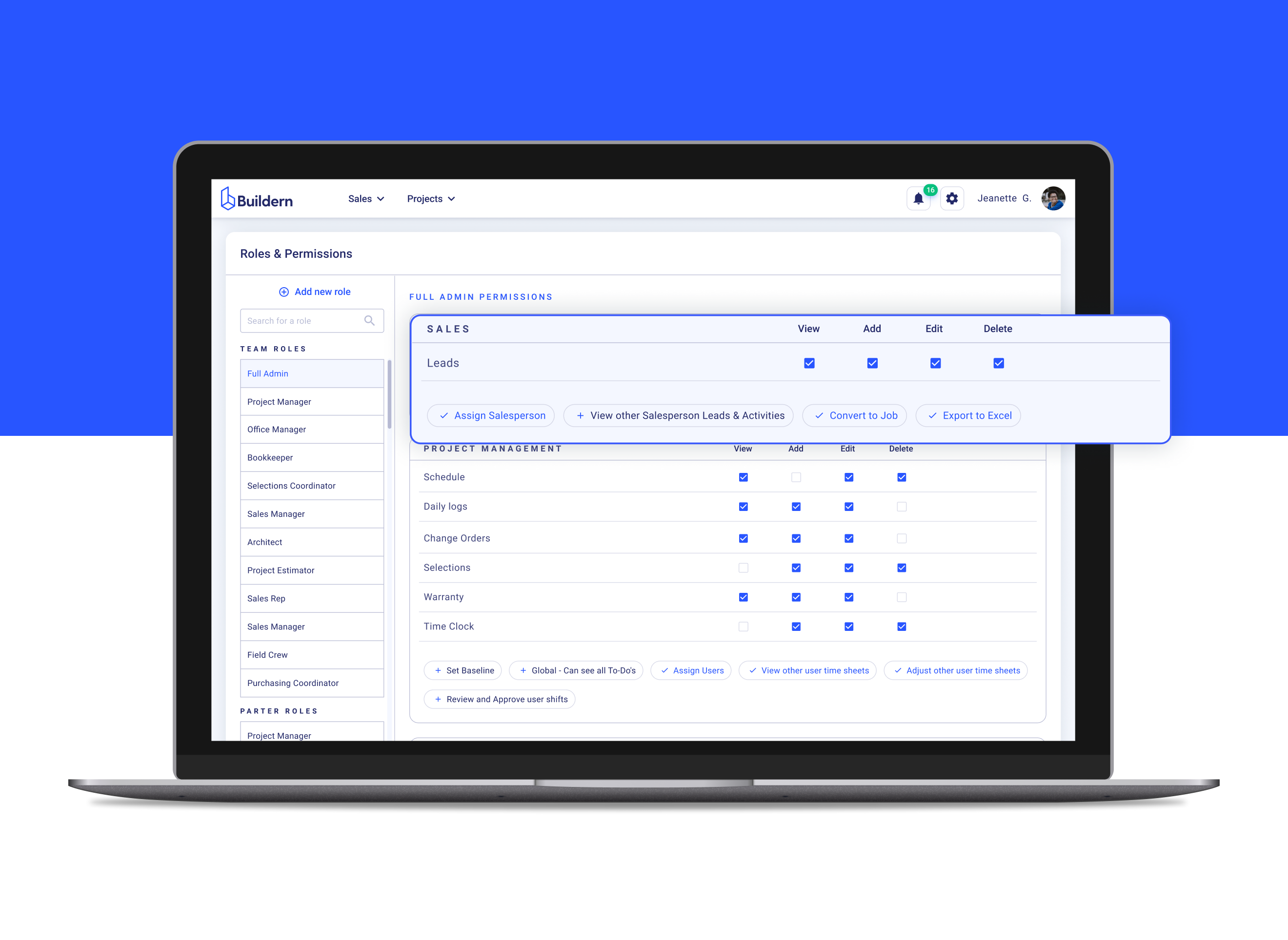 screenshot of Buildern