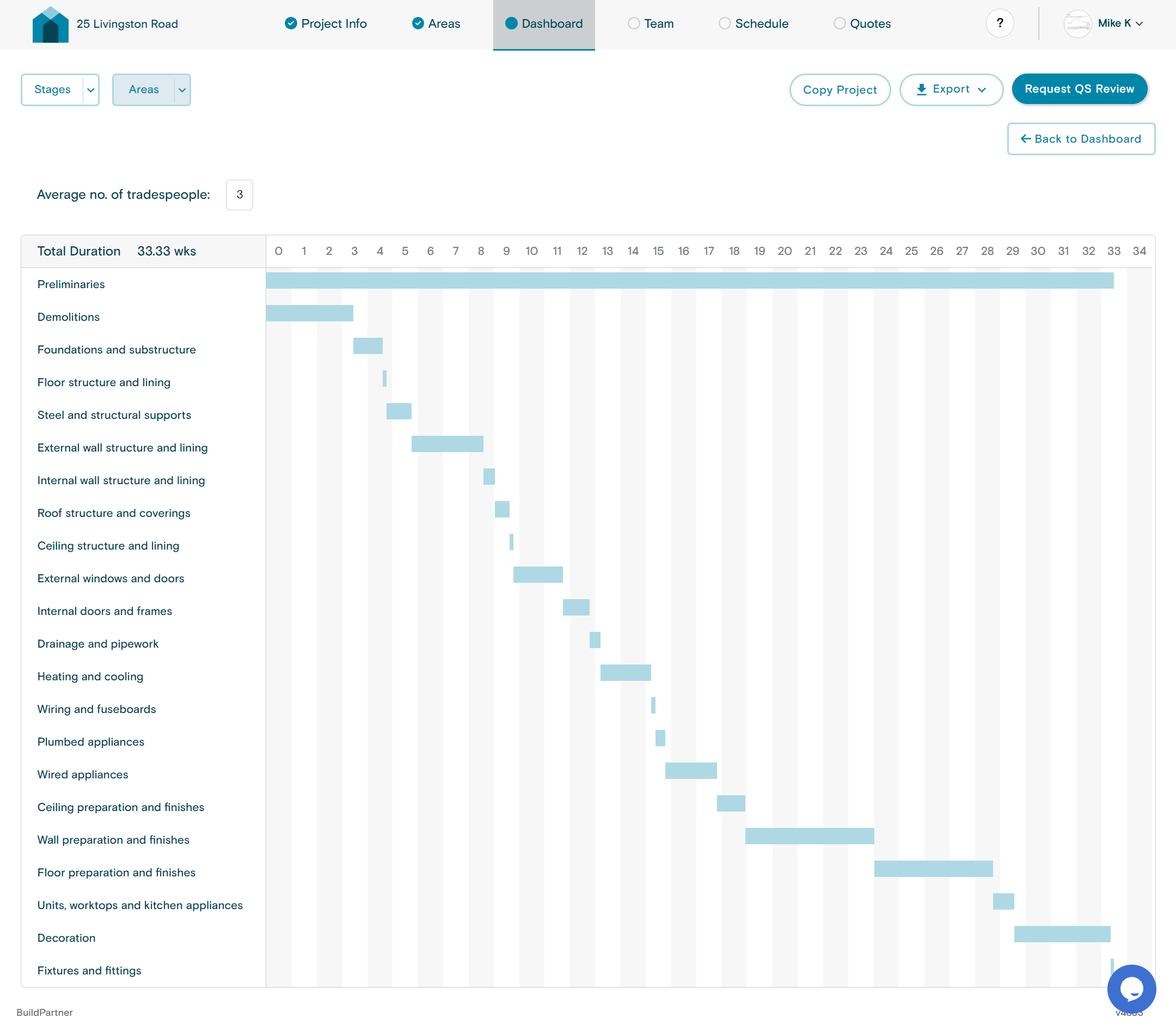 screenshot of Buildpartner