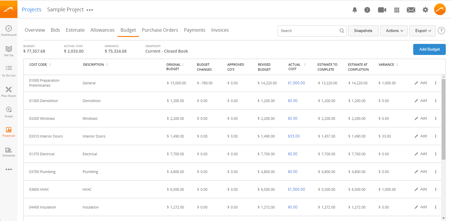 screenshot of Buildshop