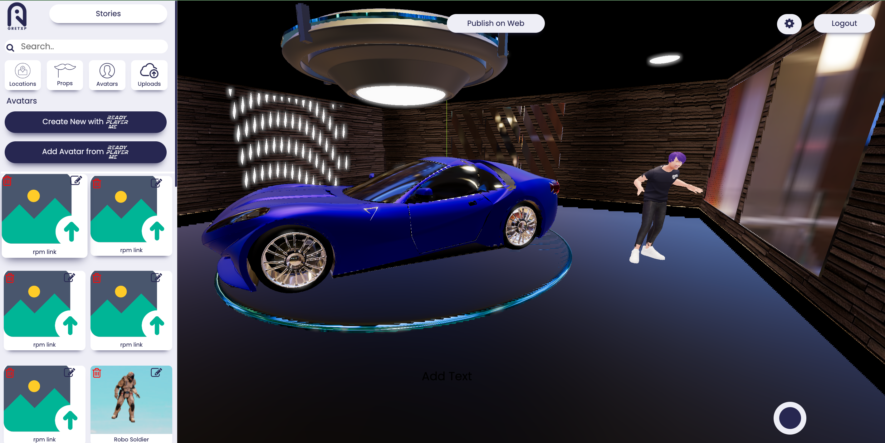 screenshot of Buildvr