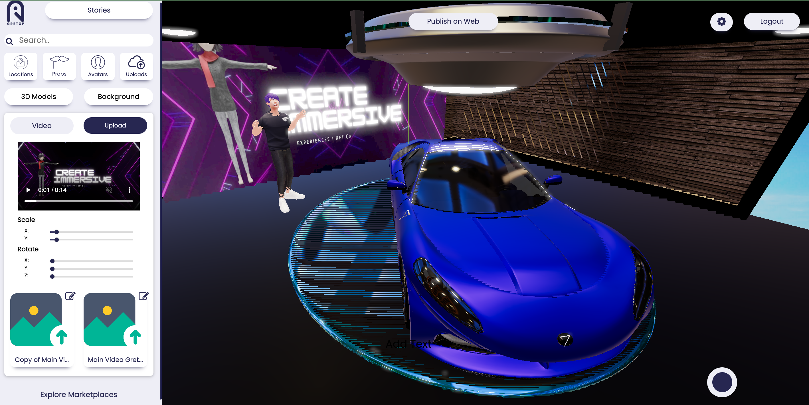 screenshot of Buildvr