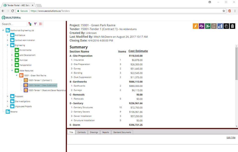 screenshot of Builterra