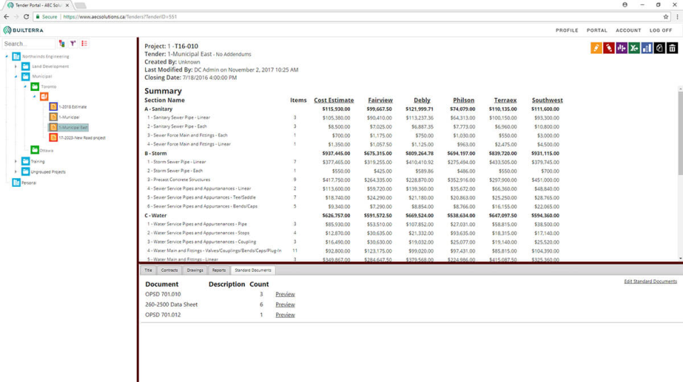 screenshot of Builterra