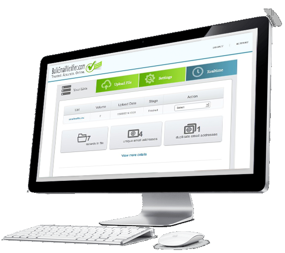 screenshot of BulkEmailVerifier