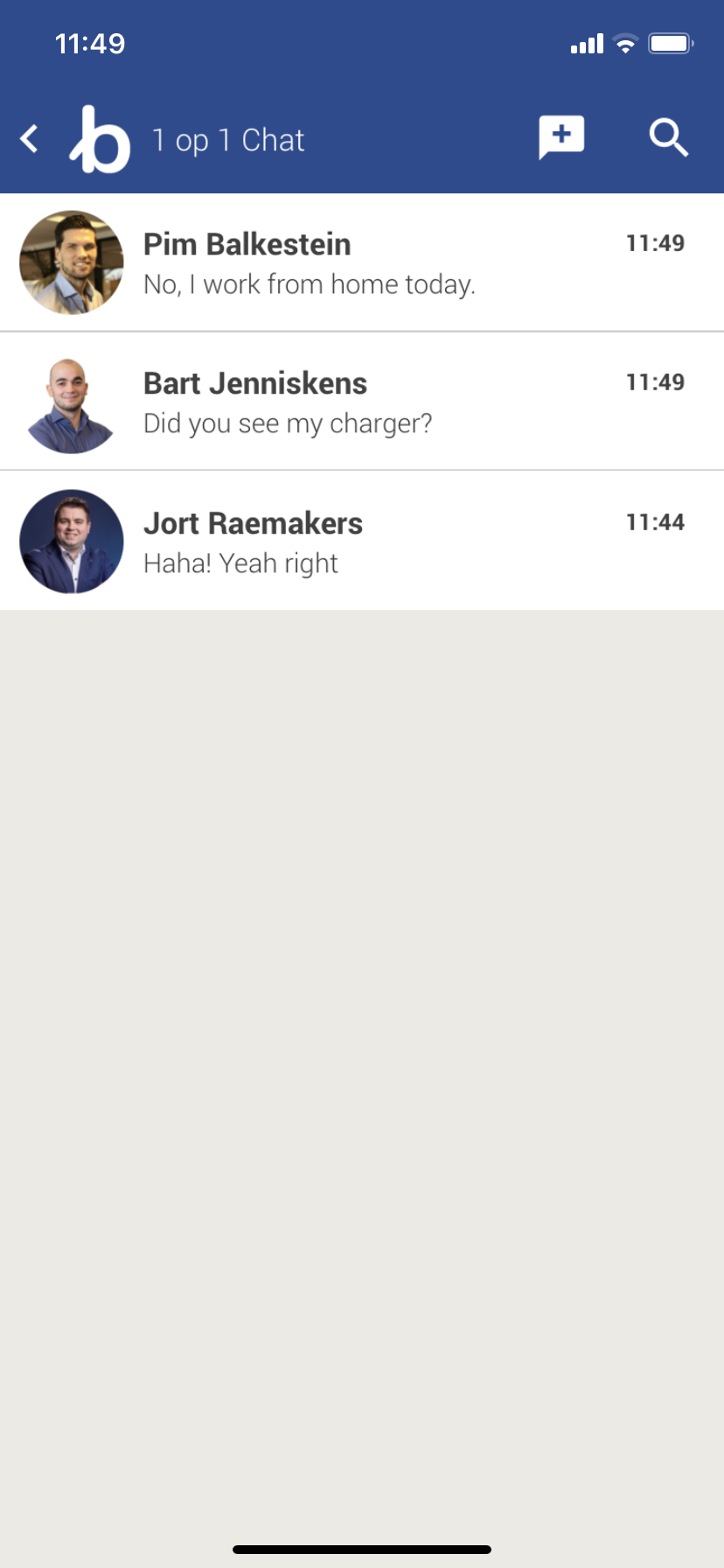 screenshot of Bundeling