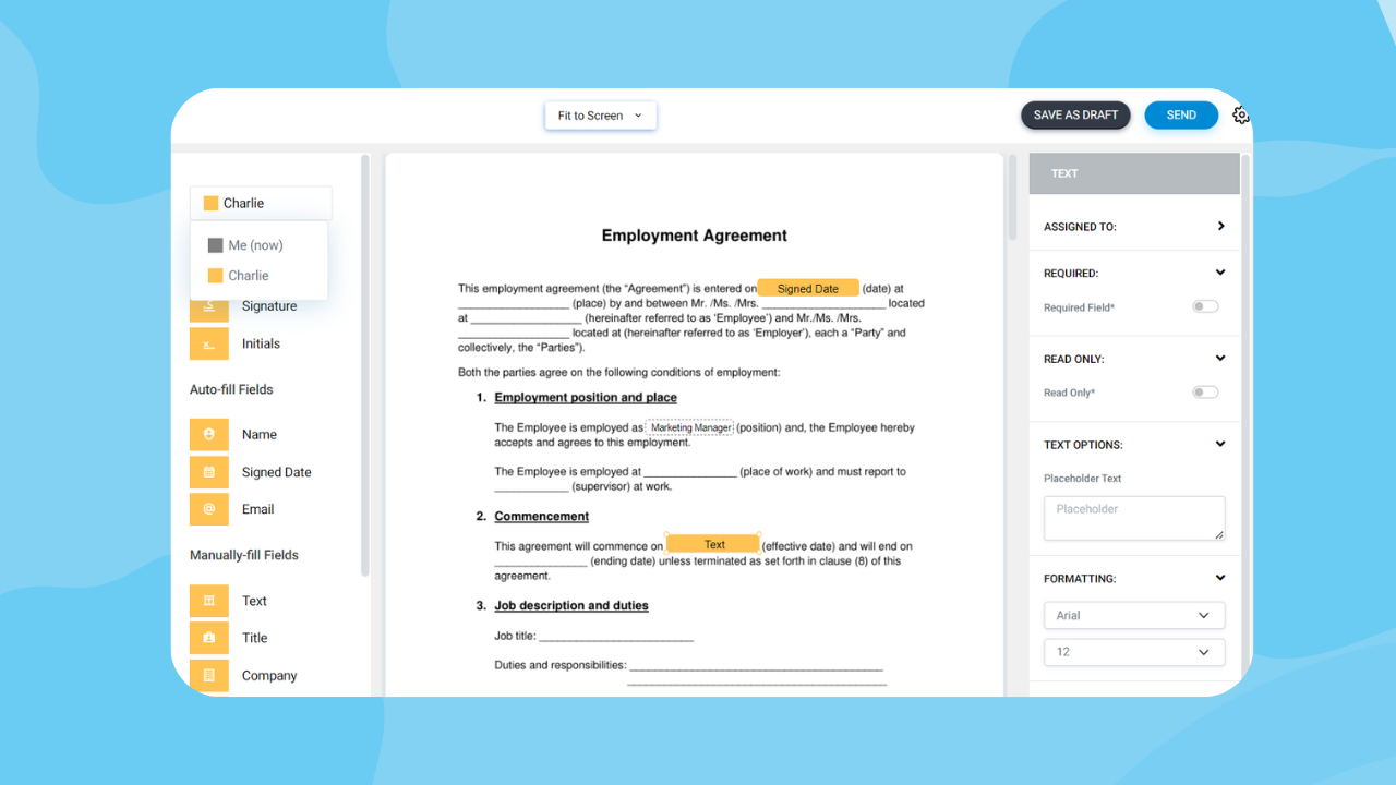 screenshot of BunnyDoc