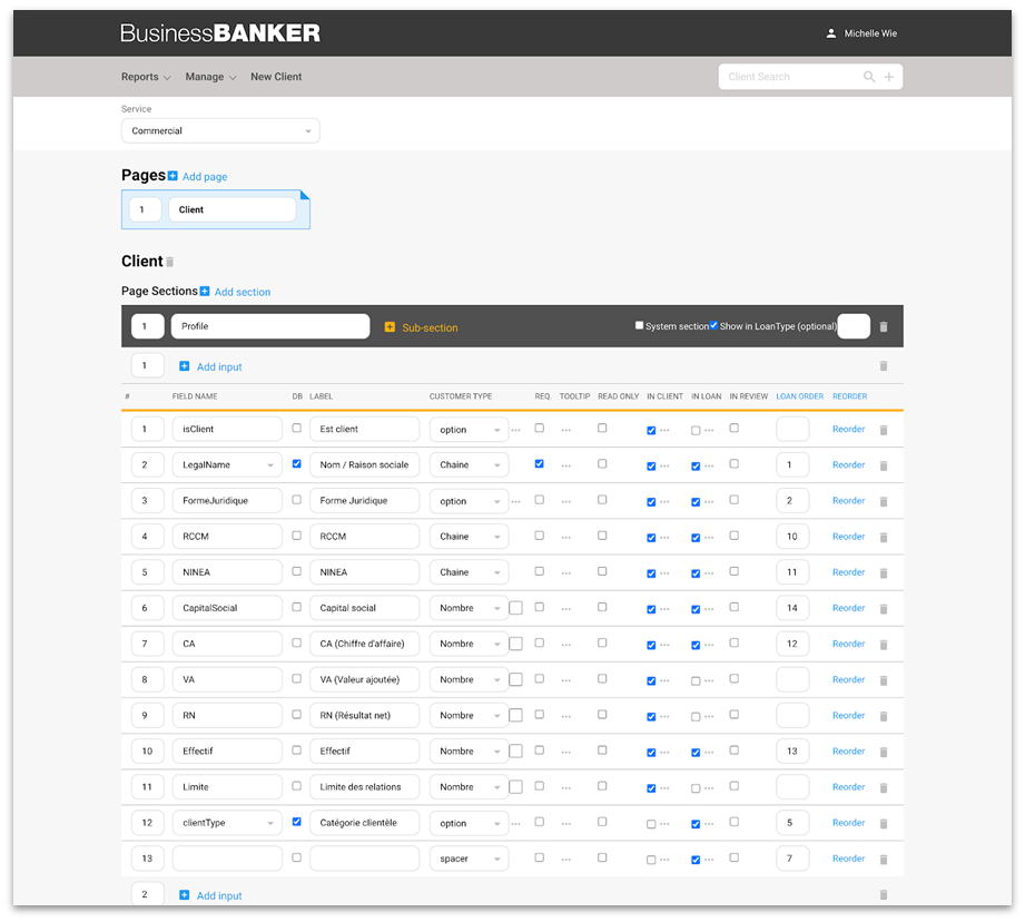 screenshot of BusinessBANKER