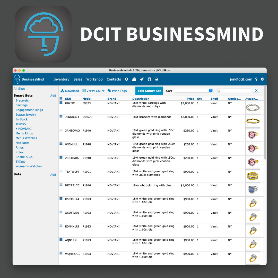 screenshot of BusinessMind