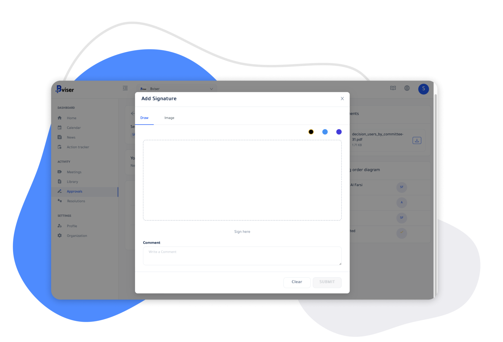 screenshot of Bviser