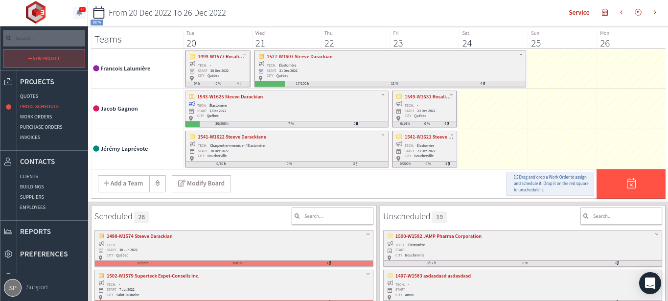 screenshot of C-CUBE