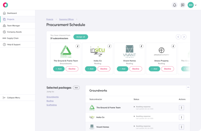 screenshot of C-Link