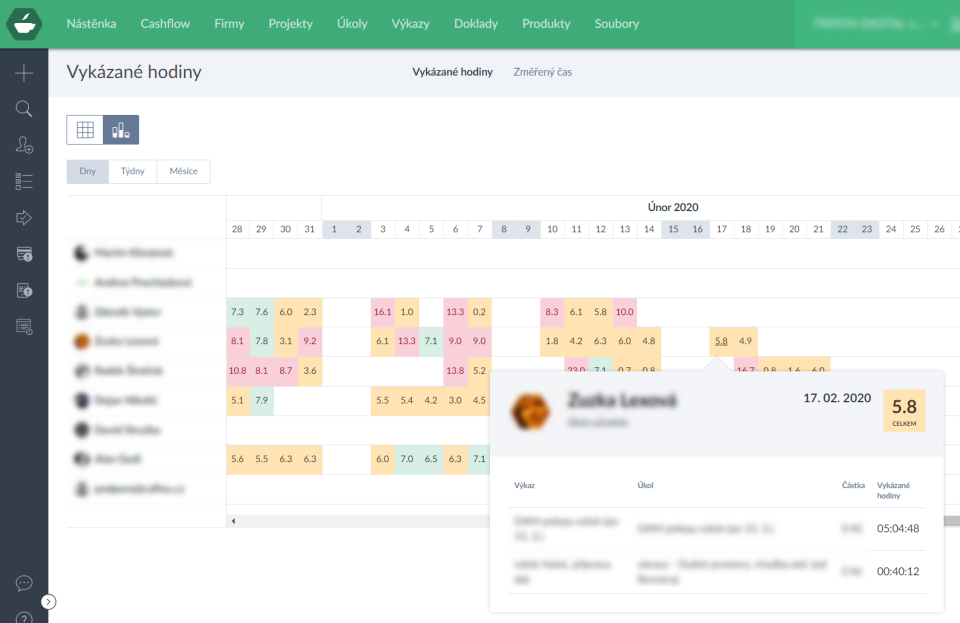 screenshot of CAFLOU