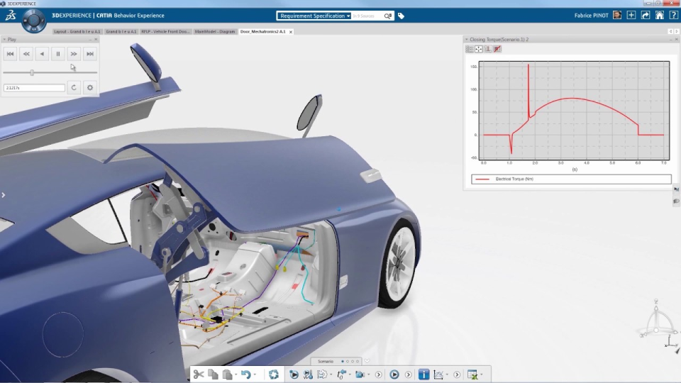 screenshot of CATIA