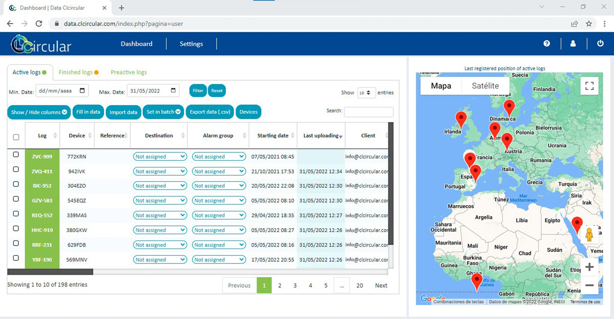 screenshot of CLCircular
