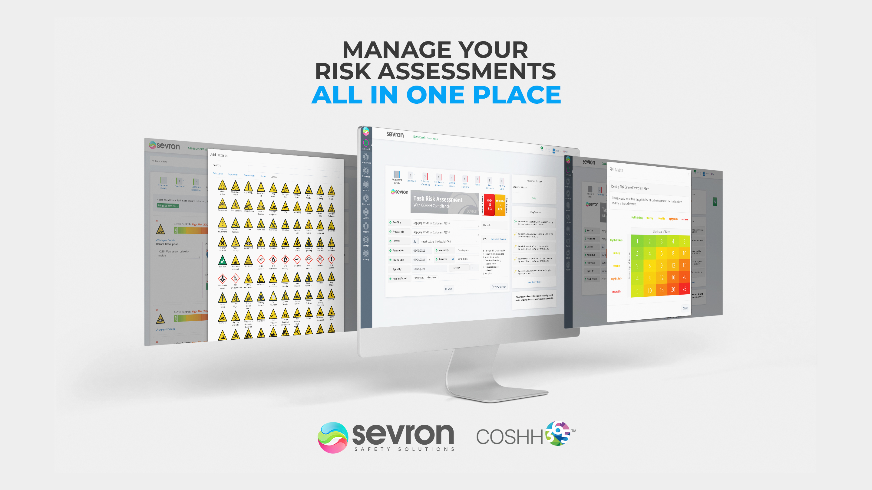 screenshot of COSHH365