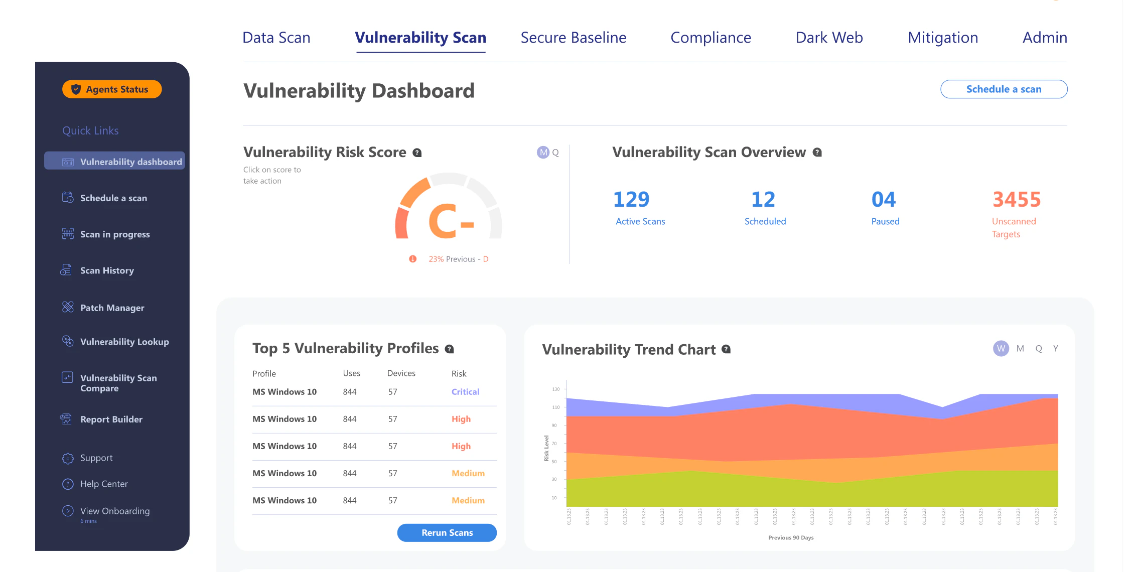 screenshot of CYRISMA