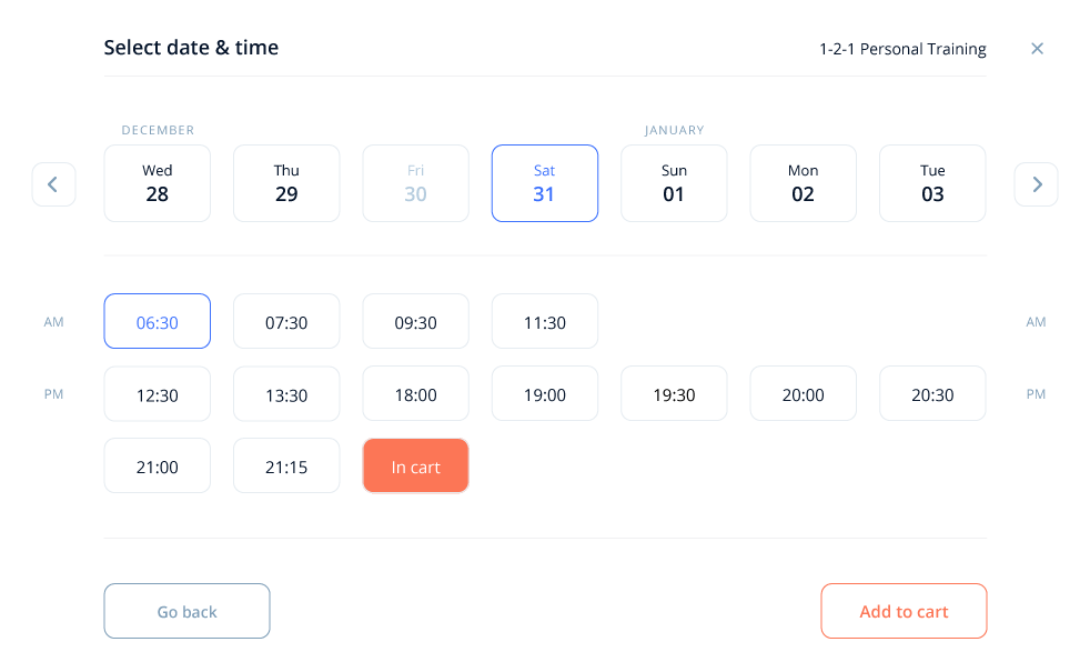 screenshot of Calenda