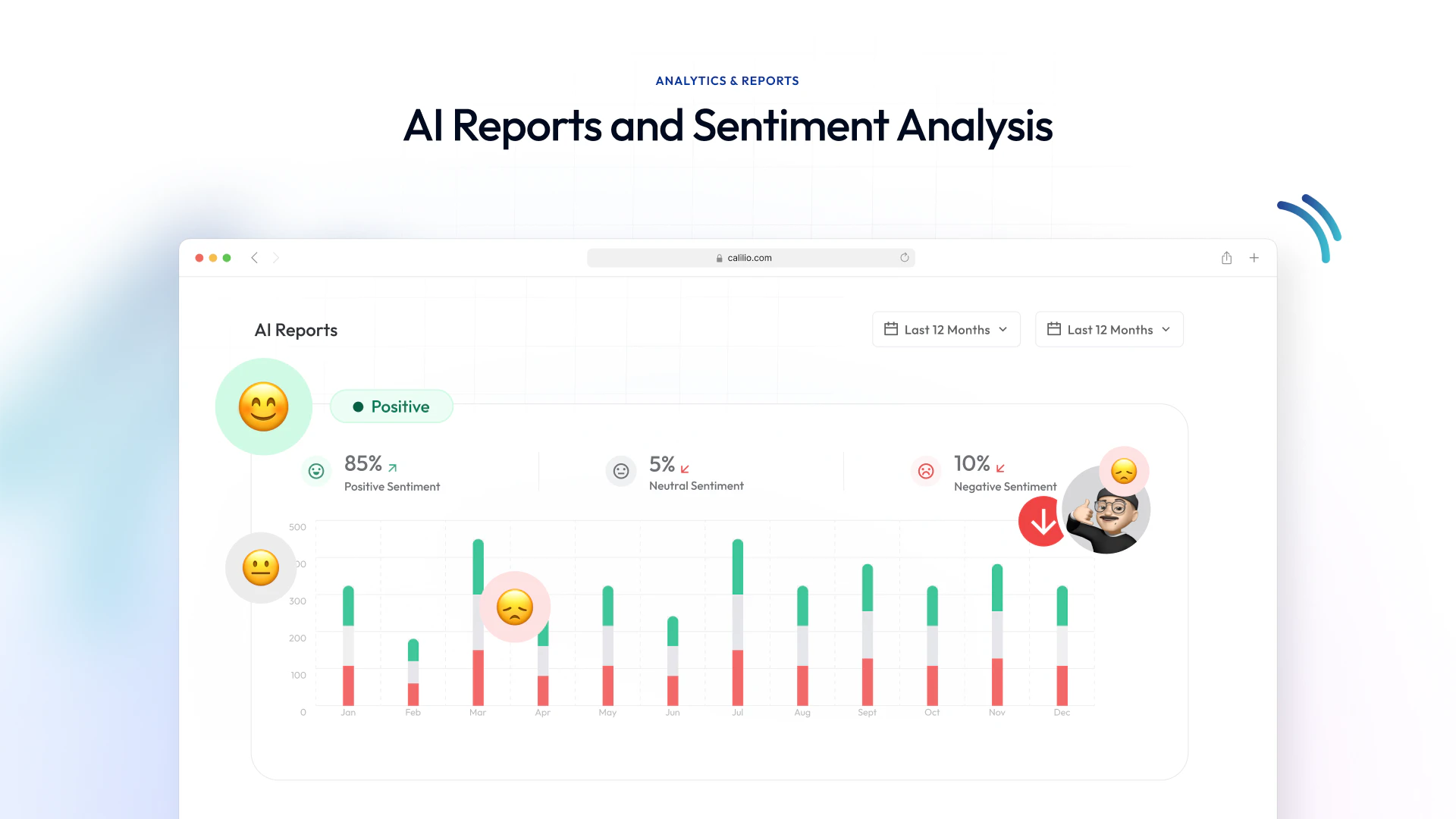 screenshot of Calilio