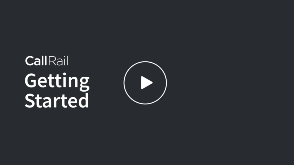 screenshot of CallRail