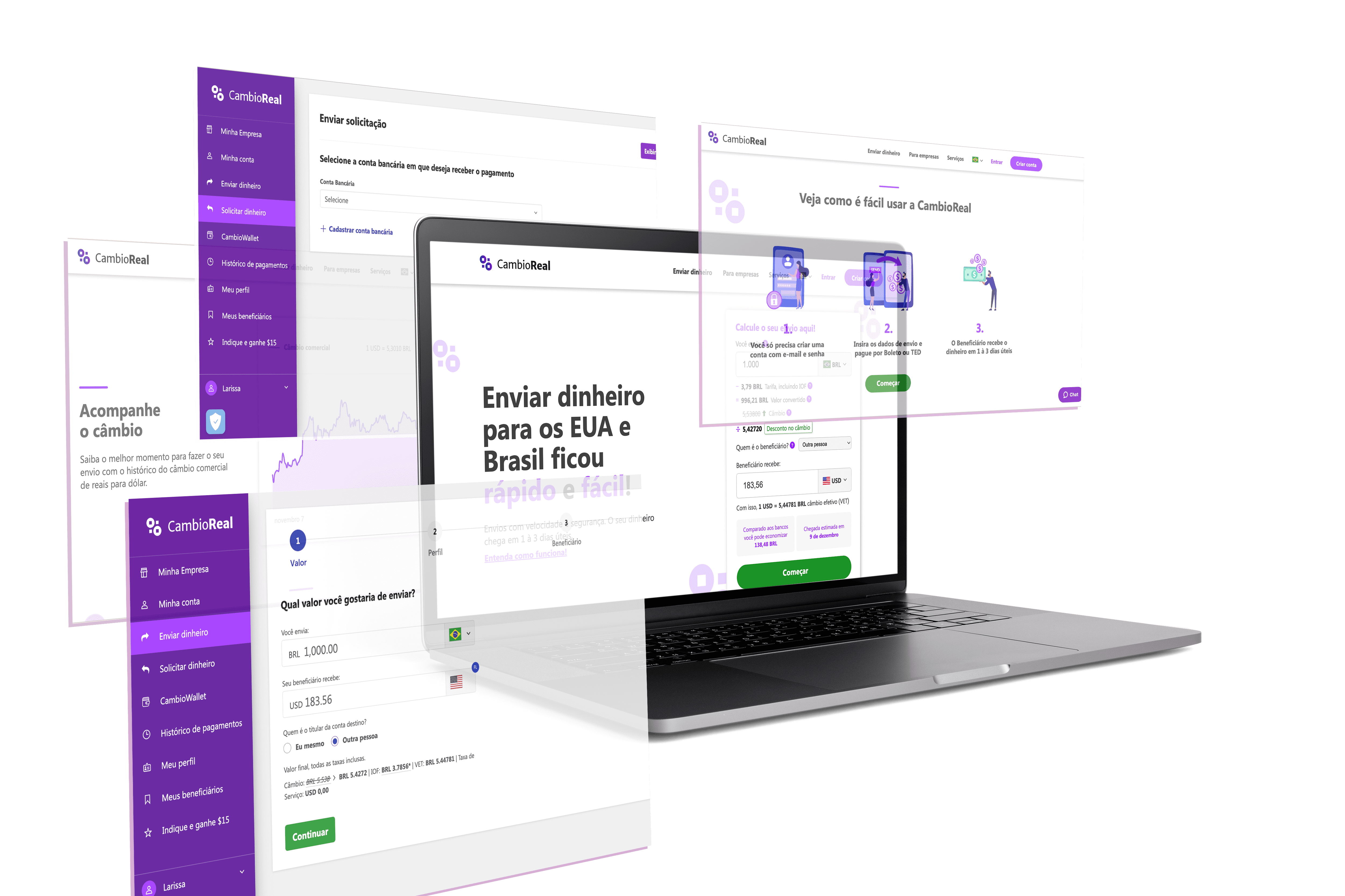 screenshot of CambioCheckout