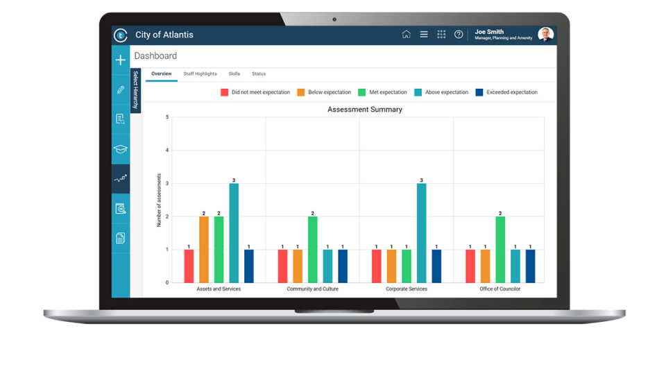 screenshot of Camms.Talent