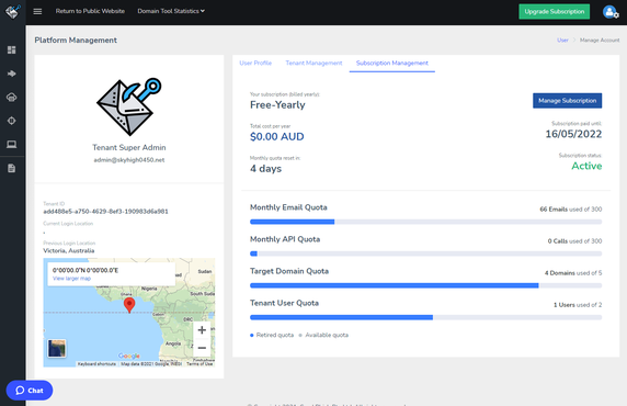 screenshot of CanIPhish