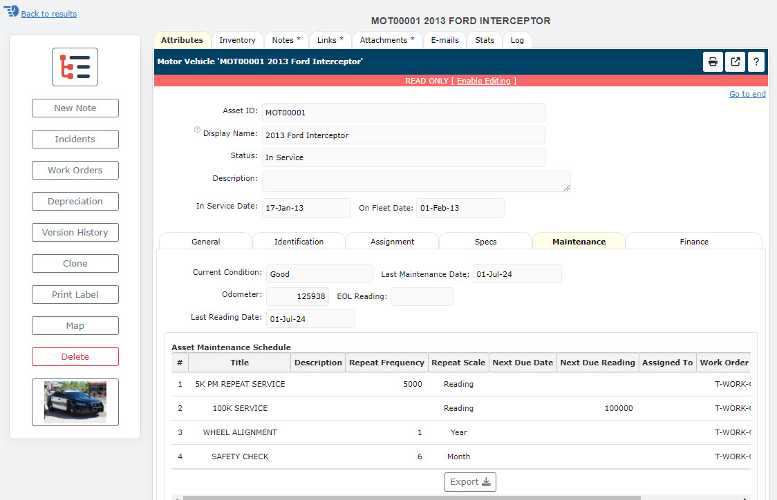screenshot of Canfigure