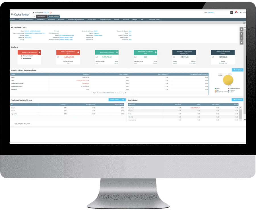 screenshot of CapitalBanker