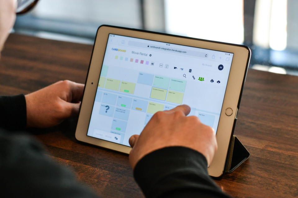 screenshot of CardBoard