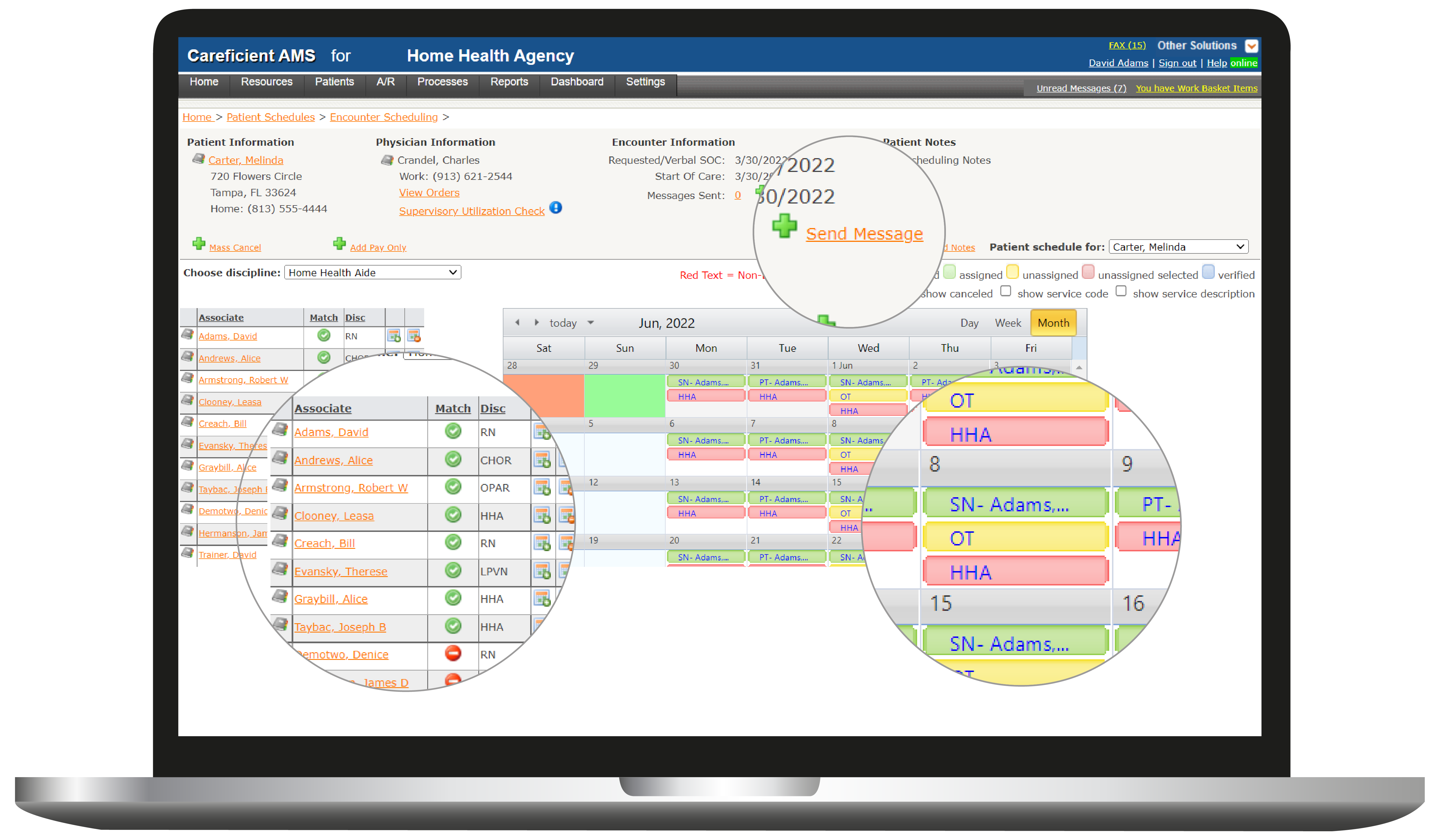 screenshot of Careficient