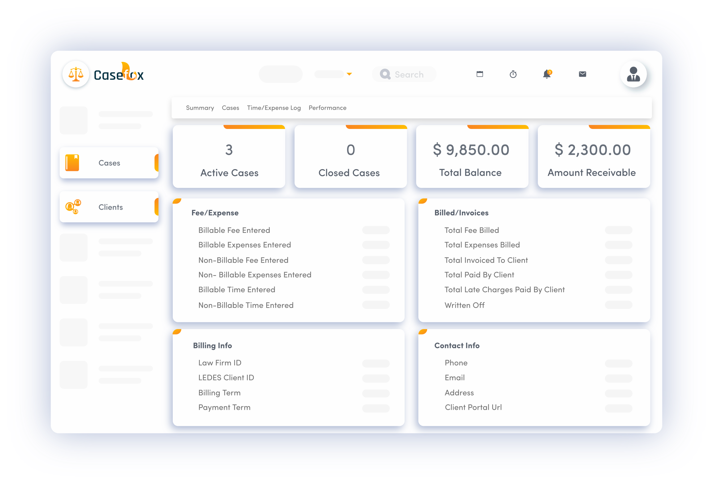 screenshot of CaseFox