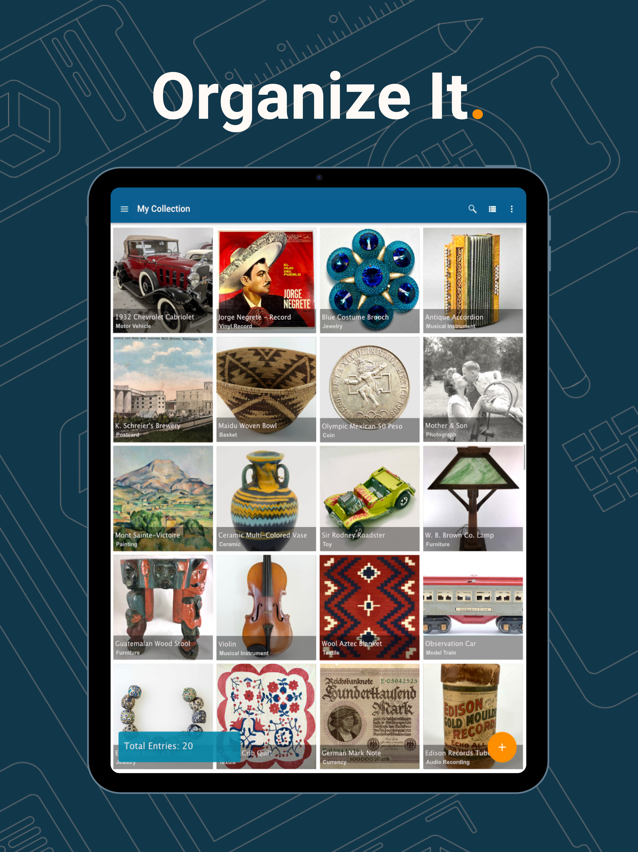 screenshot of CatalogIt