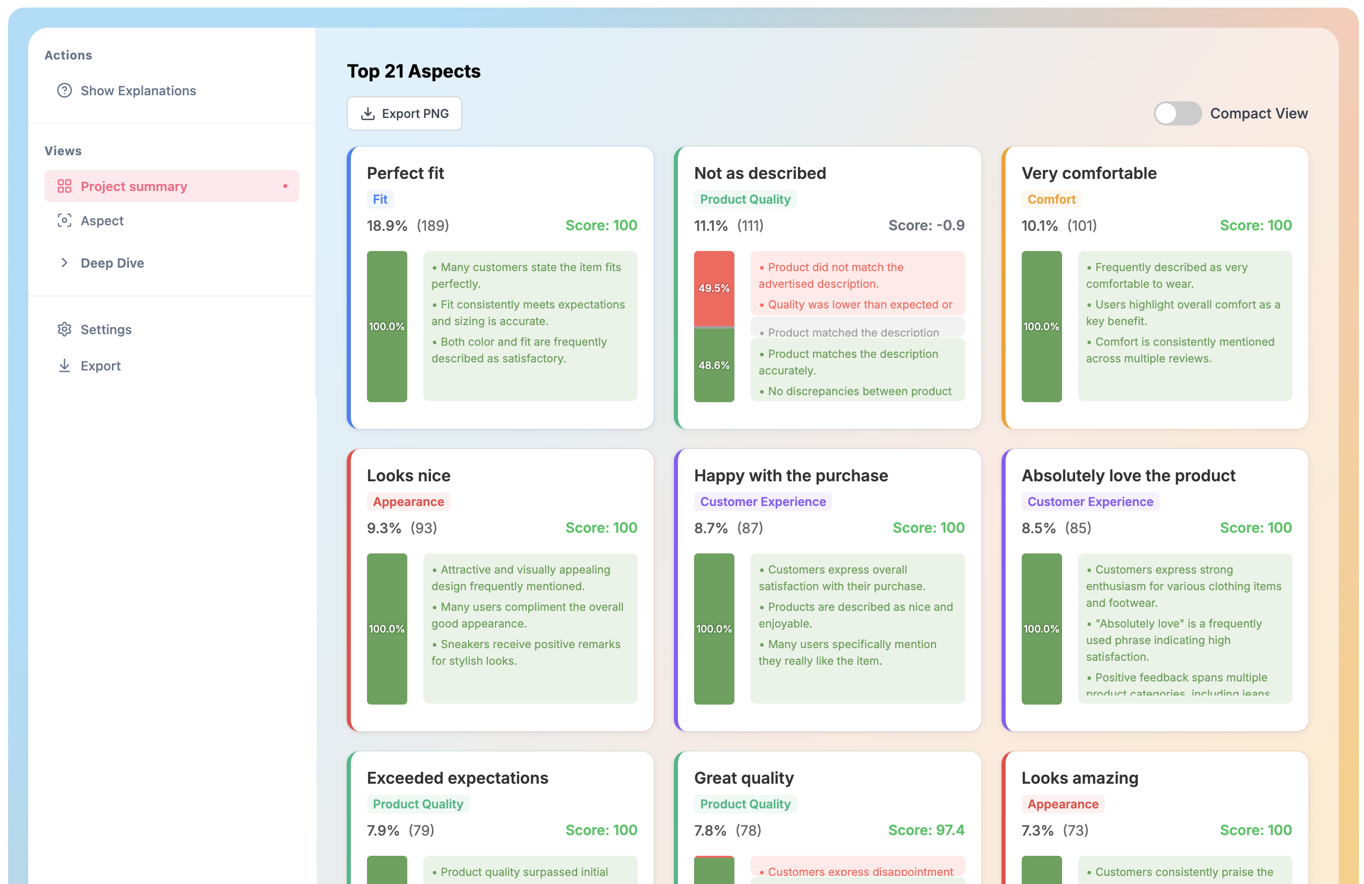 screenshot of Cauliflower