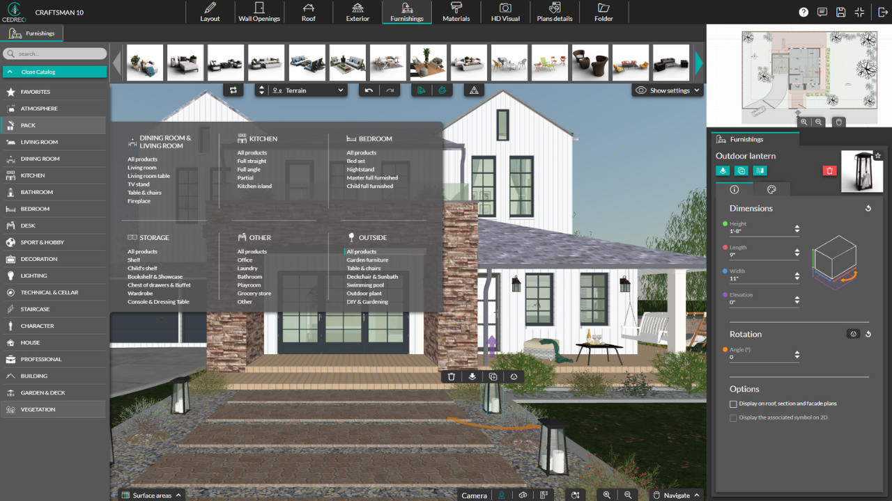 screenshot of Cedreo