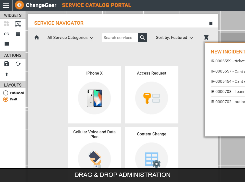 screenshot of ChangeGear